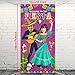 Blulu Cinco De Mayo Fiesta Couple Photo Door Banner, 6 x 3 ft Mexican Theme Photography Props Fiesta Backdrop Fabric Photo Booth, Mexican Funny Festival Theme Birthday Party Supplies