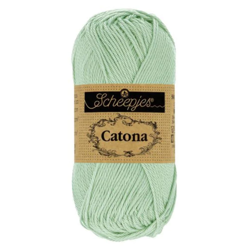 Scheepjes - Scheepjes Catona 402 Silver Green Yarn - 1x50g