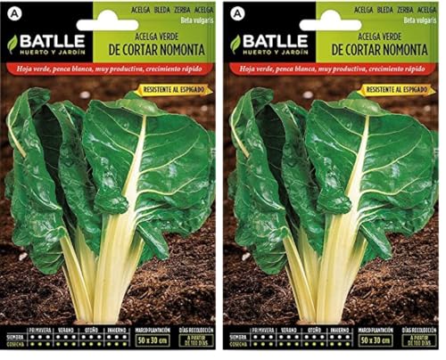Acelga Verde cortar S. NOMONTA (Paquete de 2)