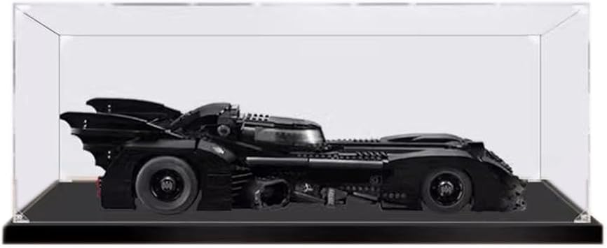 Lego DC Batman 1989 Batmobile 76139 Acrylic Display Case, Showcase, Model Protection and Decoration, Dustproof Storage, Gift 3mm Clear