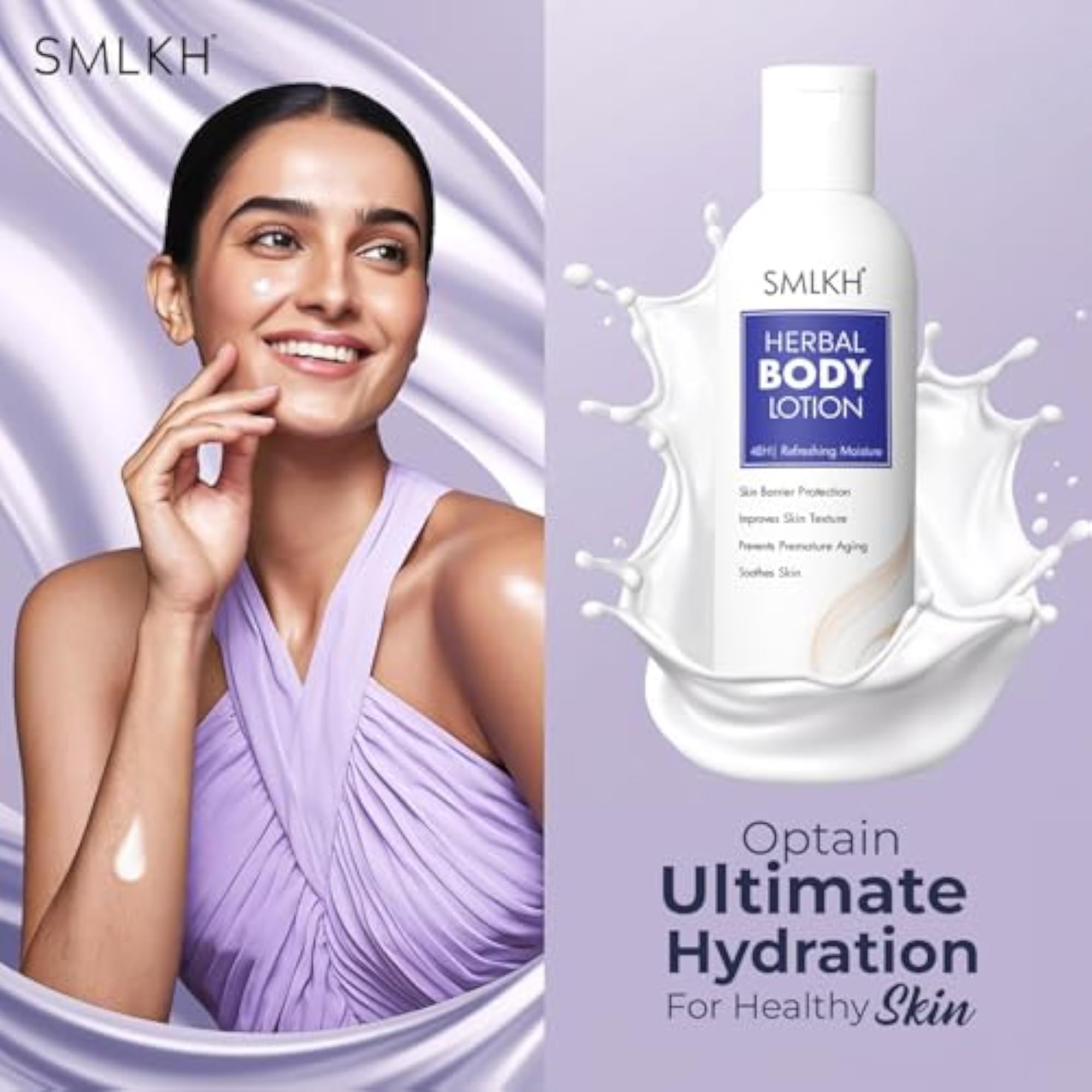 Herbal Body Lotion for Deep Nourishment, Hydrating Moisturizer