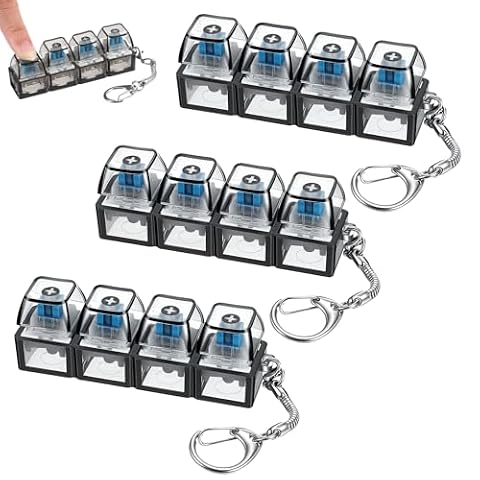Hpmjz 3 szt. Klawiatura Fidget Toy Finger Clicker Zabawka Klawiatura Fidget
