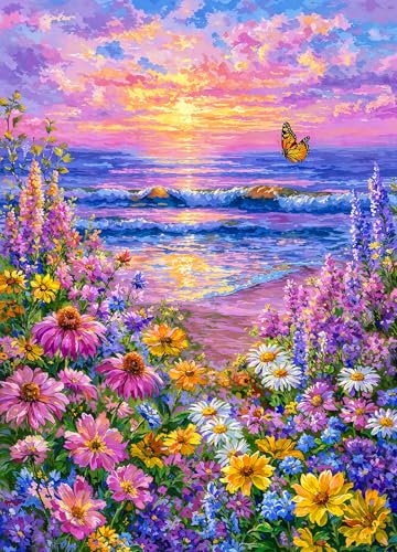 Puzzle Sunset Beach 14+ Anos miniatura 1