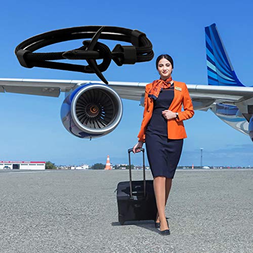 TGBJE Airplane Bracelet Pilot Jewelry Flight Attendants Gift Traveller Gift Aviation Gift (black plane) - Image 5