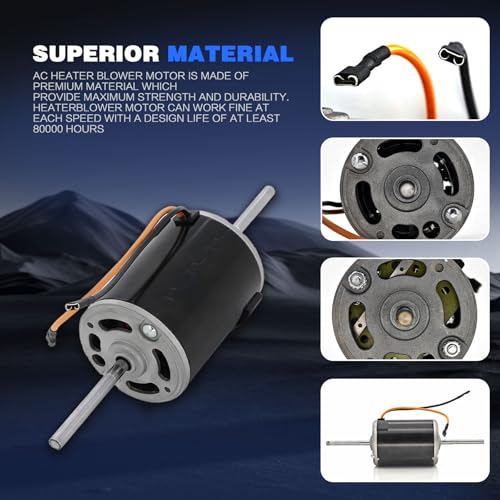 Image of Front HVAC Heater Blower Motor Assembly BM00126C for Volvo Truck All | Kenworth Vehicles -C500 /K100 /T170 /T270 /T370 /T450 /T600A /T660 /T800 /T880 /W900, Replace# 1503502,3949266,85660102