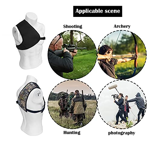 Klevery Shooting Shoulder Protective Pad - Shockproof Recoil Shield Adjustable Strap For Autumn Hunting & Shooting Range #TOP4