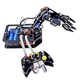 SunFounder DIY Robotic Arm kit 4-Axis Servo Control Rollarm with Wired Controller for Arduino Uno R3