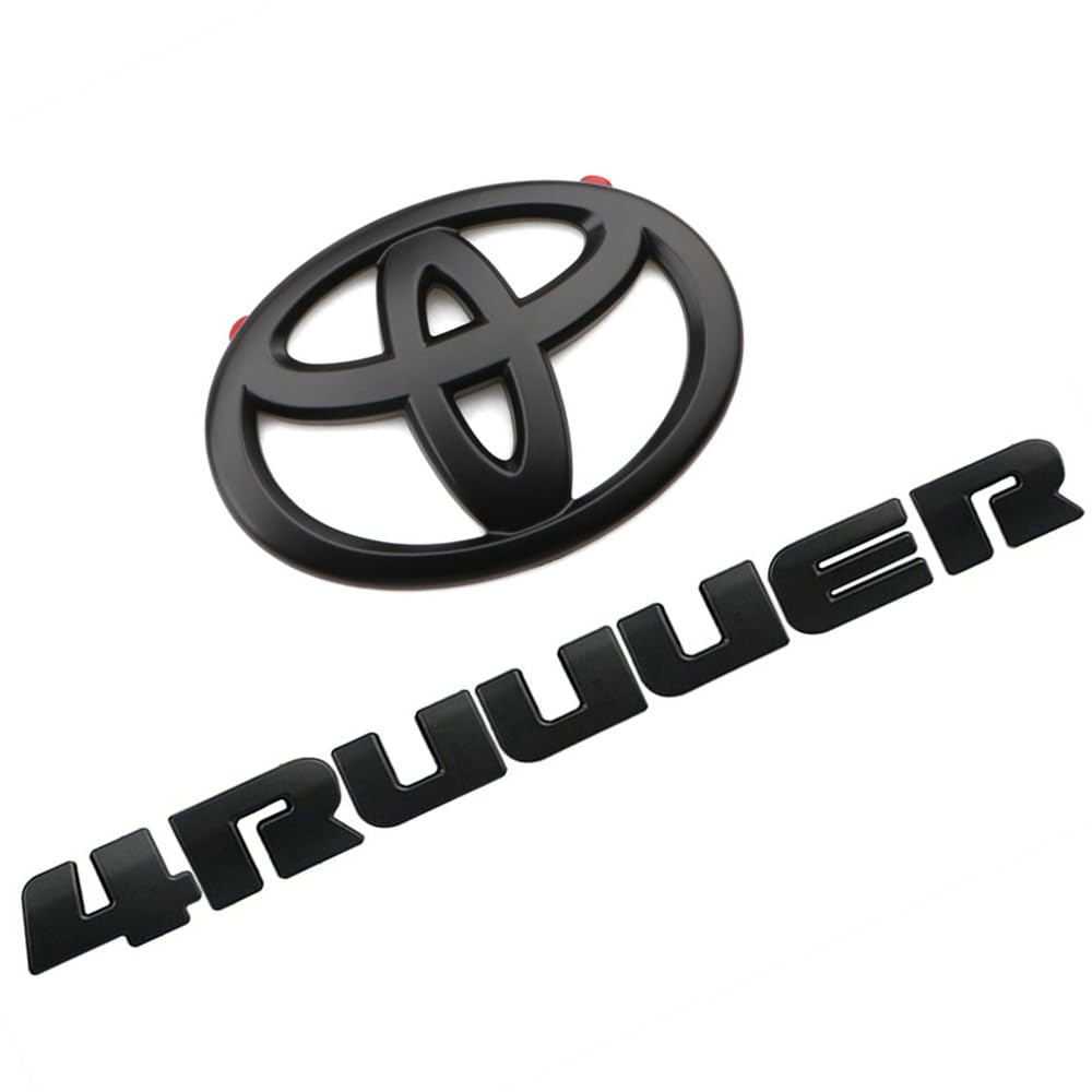 Black Out/Blackout Overlay Emblem Set/kit fit for 4 Runner SR5 Road Moderls A001
