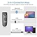 Eyoyo Bluetooth 2D&1D Barcode Scanner, Portable Wireless Mini Barcode Reader with 2.4G Wireless/Bluetooth/USB Wired Connection QR Code Scanner Compatible with Pad, Phone, Android, Tablet PC