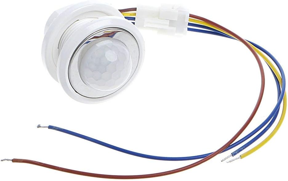Bluejaye 110 Degree PIR Motion Sensor Light Switch with Adjustable Time Delay