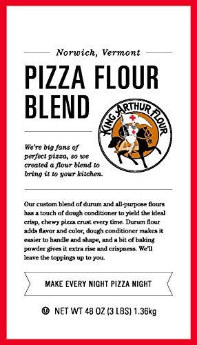 King Arthur Flour Perfect Pizza Flour Blend, 48oz (3 lbs) 1.36kg