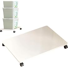 G n rique Yaz c  Tekerlekli Masa Stand  - 45 x 30 x 6,2 cm - Mobil Yaz c  Depolama  ama r Makineleri Bagaj Ev Ofis i in  ok Ama l  D zenleyici
