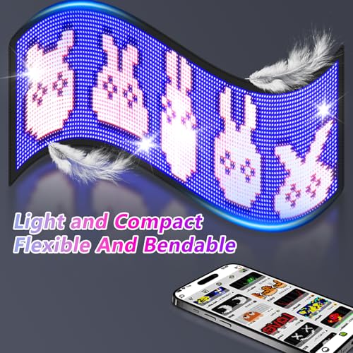 Panneau LED programmable avec animations publicitaires Bluetooth