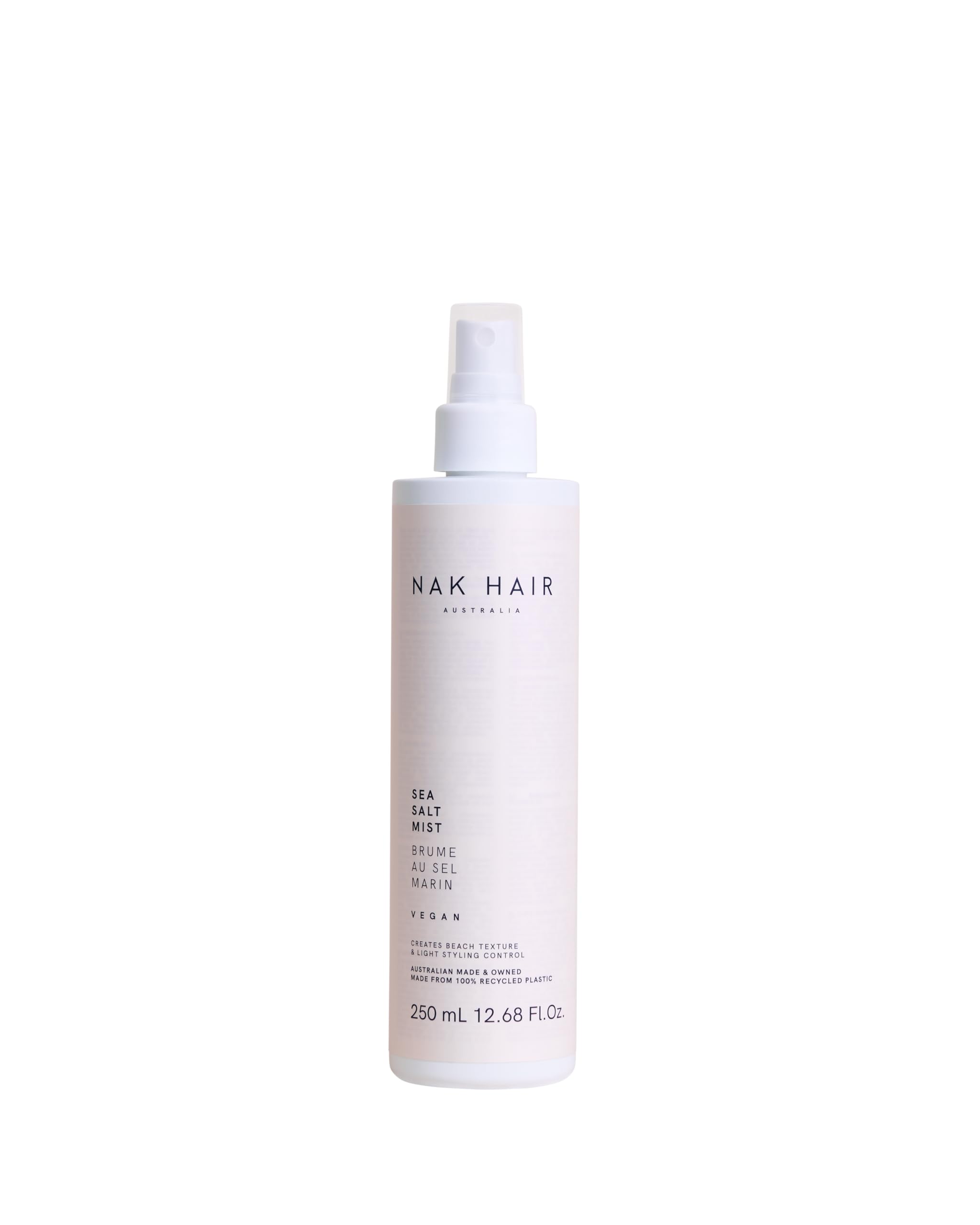 NAK Hair Sea Salt Mist 250ml - Texturising Spray for Hair Styling