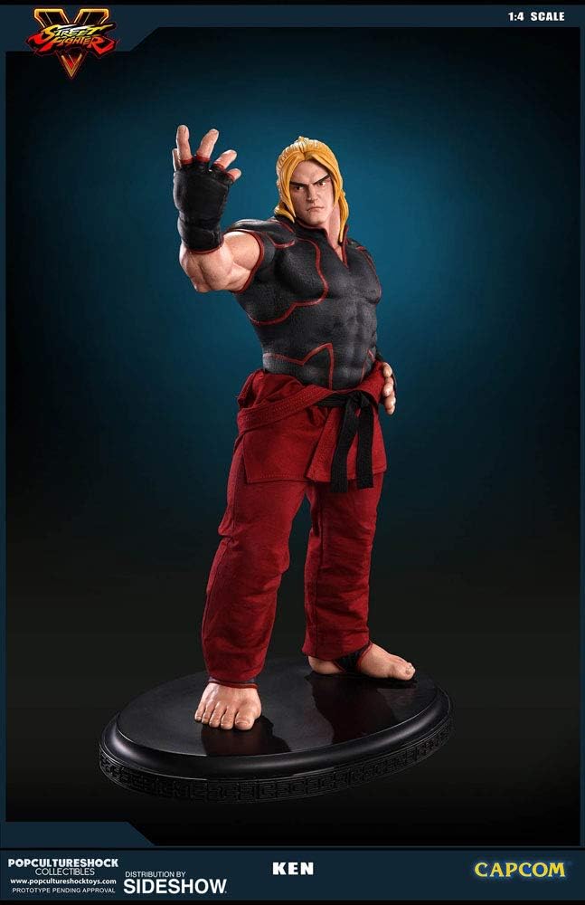 Street Fighter 5 Ken Masters 1:4 Scale Statue