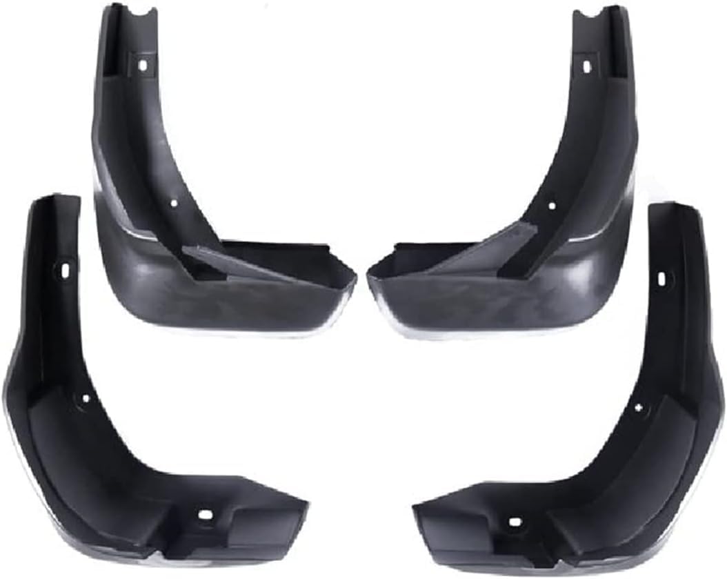 Rscbb Normal 4 Pcs Car Mud Flaps Splash Guards For Honda Fit Jazz Hatchback 2004-2008 1Ère Génération, Easy Installation Mudguards Front Rear Mud Flaps Splashproof Waterproof Car Accessories