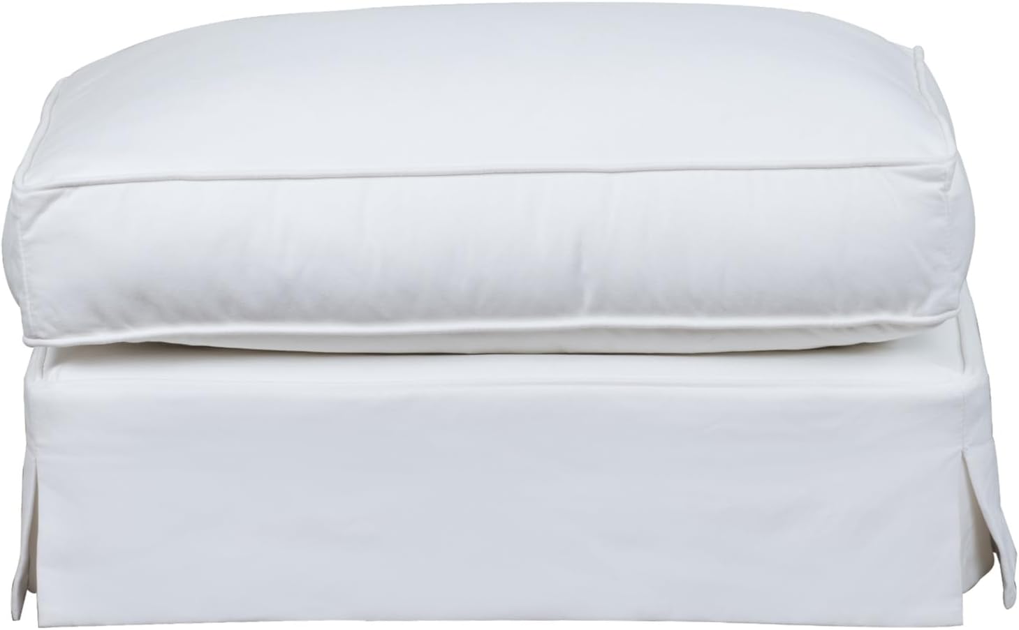 Maykoosh Washable Performance Fabric Sofa Cover - Water Resistant Stain Proof White