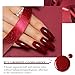 Dip Powder Set, Honey Joy 6 Colors Classic Red Collection Glitter Dipping Powder Set Nail Art Manicure DIY Salon Home Gifts for Women, No Need Nail Lamp Cured, DP-T