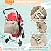 Leather Diaper Bag Backpack with Changing Pad - Multi-Function Large Capacity Baby Bag with Adjustable Shoulder Strap & Stroller Straps