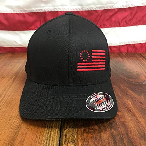 Image of Betsy Ross Flexfit Side Flag Hat