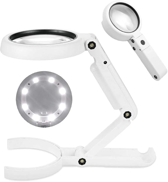 Occhiali Ingrandimento Lente D'Ingrandimento Da Testa Regolabile - Per  Lavori Di Precisione Lente Ingrandimento Professionale