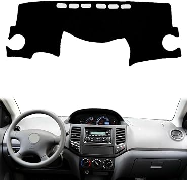 PUCHEN - Car Dashboard Cover Anti-Scratch Dash Cover Interior Dash Covers LHD - for Geely MK I 2006 2007 2008 2009 2010 2011 2012 2013