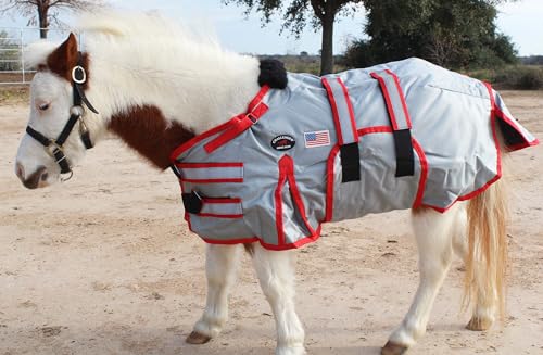 Image of 32-36(Small) 1680D Miniature Weanling Donkey Pony Horse Foal Winter Blanket 519TS03RD
