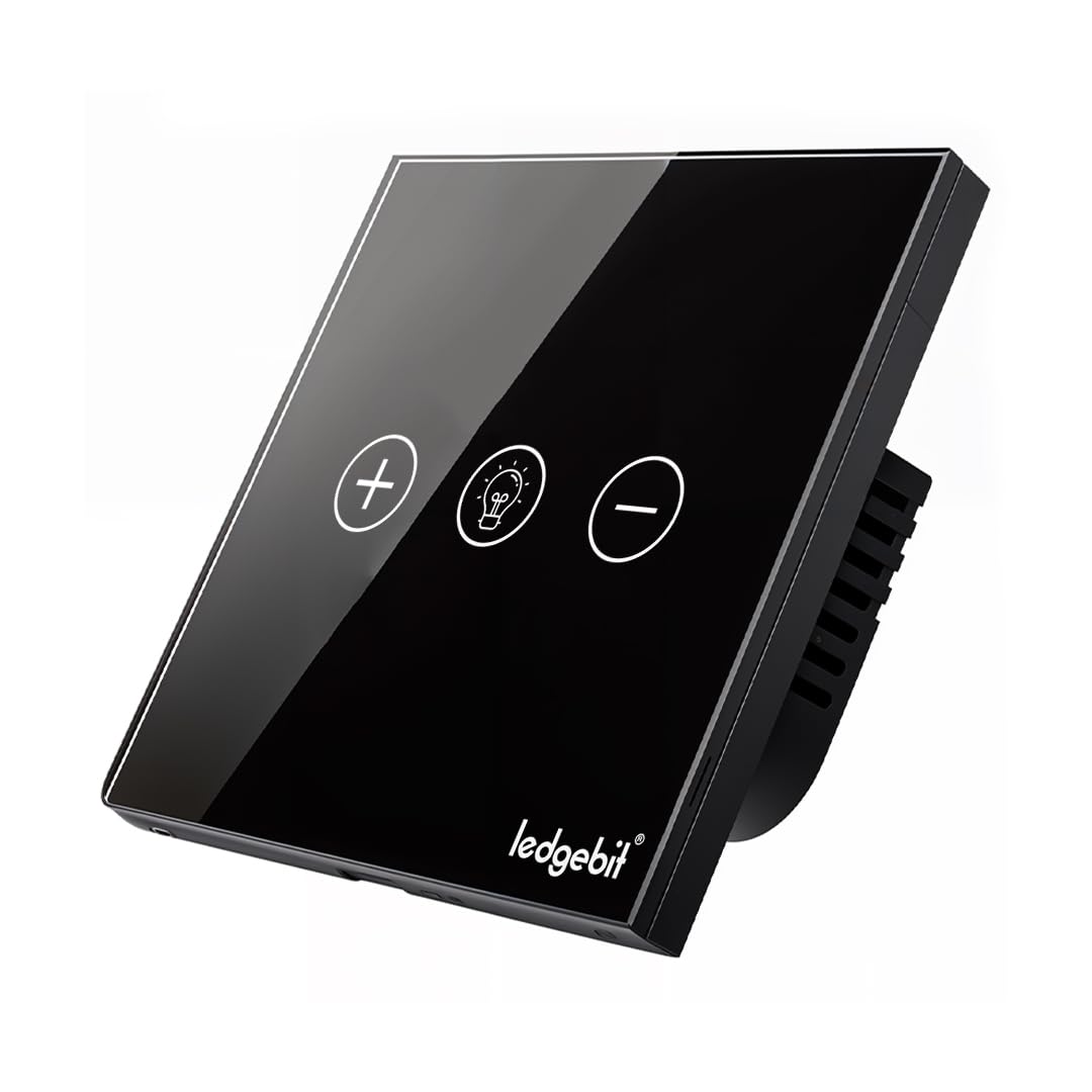 Wi-Fi Smart Dimmer Switch | 1% – 100% Brightness Control | App & Voice Control with Alexa & Google Assistant | Black-image-27