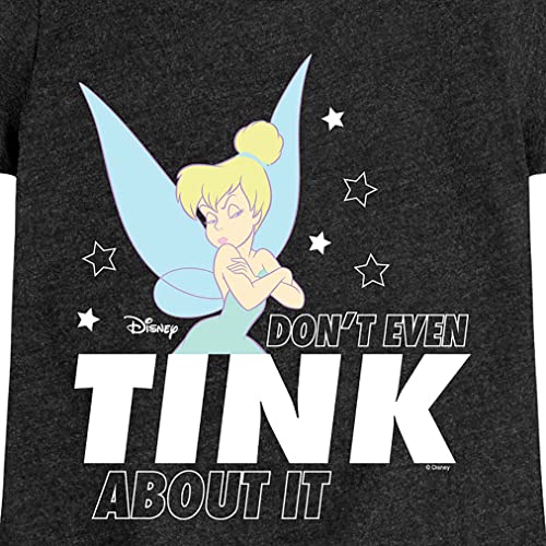 Disney - Tinker Bell - Don't Even Tink About It - Toddler and Youth Girls Short Sleeve Graphic T-Shirt3