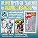 Stopain Migraine, Headache Pain Relief, 10 Clinical Gel Packets, USA Made, Max Strength, Fast Acting, Research Proven Topical, No Known Side Effects or Drug Interactions, HSA FSA Approved