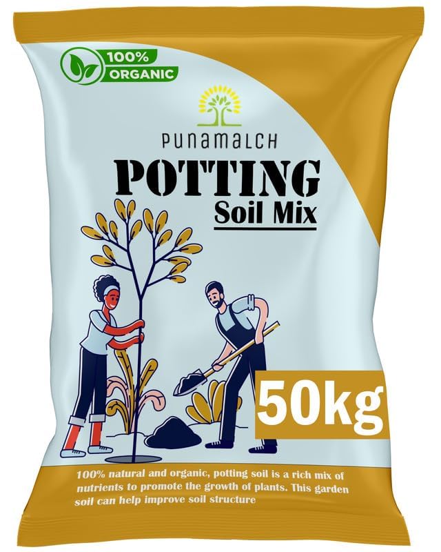 PUNAMULCH Soil for Plants 50 kg | Sand for Plants | Garden Soil for Plants | Potting Soil Mix for Plants | Potting Mix | Soil Mix for Plants Home Garden 50kg (B0D8H382PP) Amazon Price History, Amazon Price Tracker