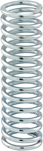 Miniatura 45 de Prime-Line SP 9700 Muelle de compresión, construcción de acero para resortes, acabado niquelado, 0.035 GA x 1/4 pulgadas x 1/2 pulgadas