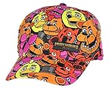 Five Nights at Freddy's Fazbears Pizza Allover Print Snapback Hat Youth Size