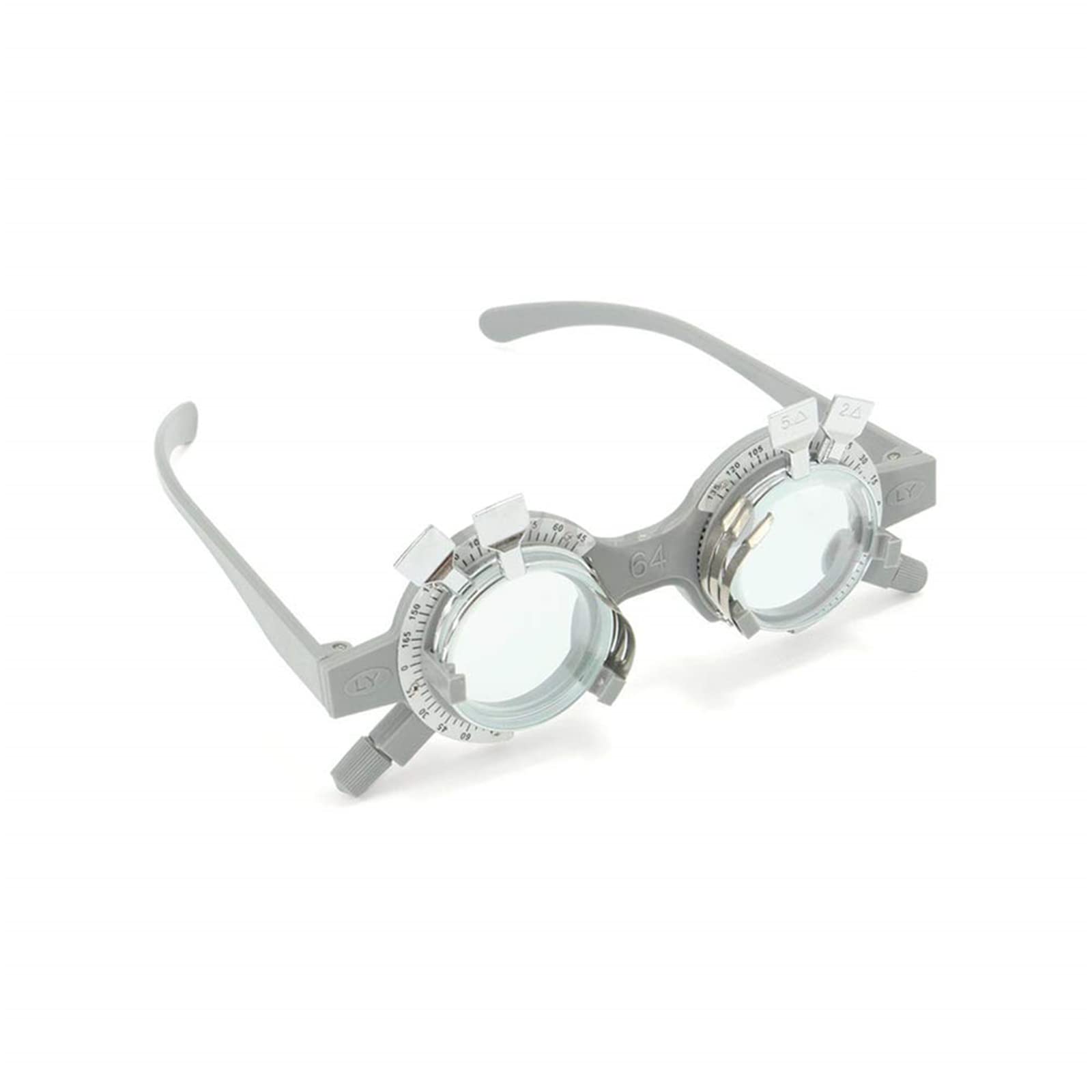 Juego de Lentes ópticos de Prueba 266PCS, Kit de optometría de Borde metálico con Marco de optometría y Estuche de Aluminio, Juego de Accesorios de protección Ocular para escuelas