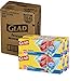 Glad Zipper Gallon Freezer Bags, Resealable Bags, Multi-purpose Use, 40 Count (Pack of 4)