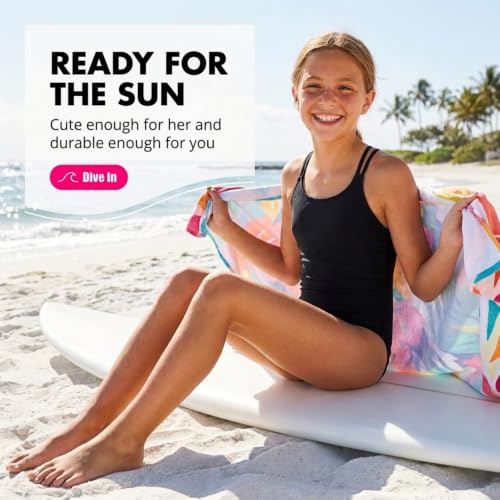 Image of Kanu Surf Girls' Reese UPF 50 Beach Sport Criss-Cross One Piece Swimsuit