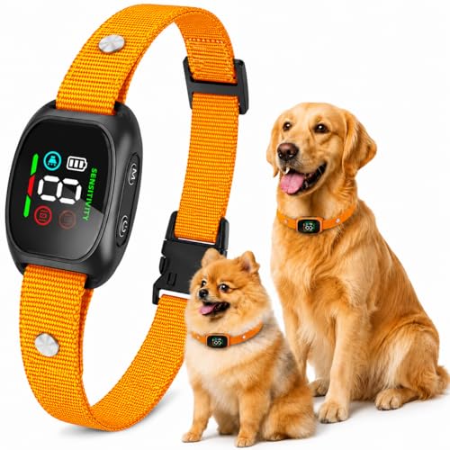 Haustierfreundliches Trainingshalsband Antibellhalsband Für Hunde Haustierfreundliches Trainingshalsband zur Förderung von ruhigem Verhalten-Ideal für Alltag und Reisen