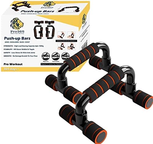 MJ Sports Premium Roterende Opdruksteunen Blauw - Push Ups Bars - Stand