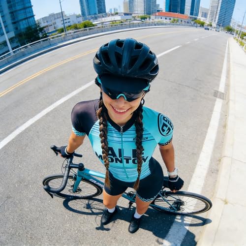 Combinaison cyclisme femme séchage rapide avec poches de rangement