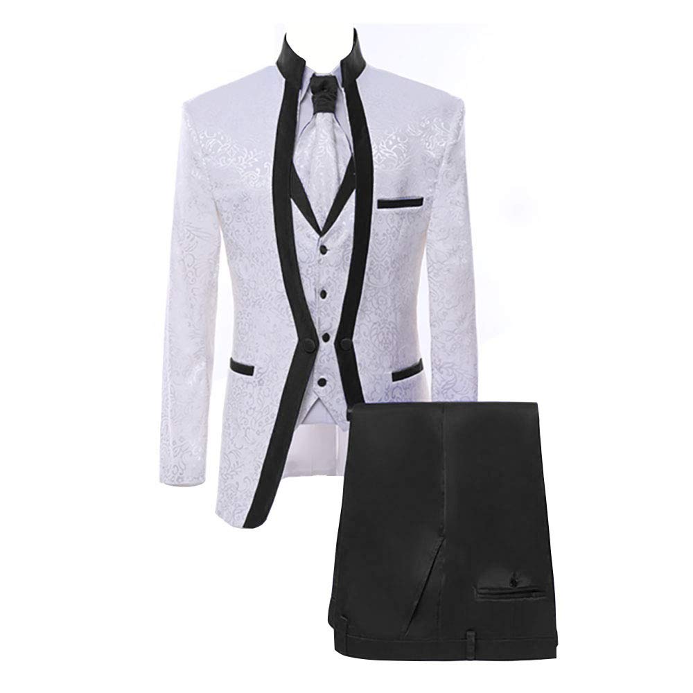 Paisley Slim Fit Floral Tuxedo