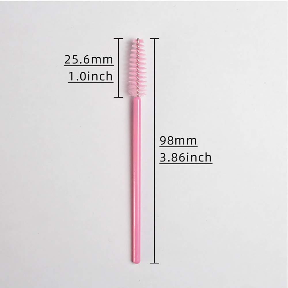 Eyelash Spoolie Brushes Mascara Wands Eyebrow Brush Cleaner Applicator