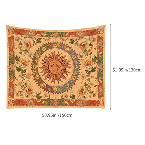 Tapiz floral de pared Gatuida, la solución rápida para decorar habitaciones aburridas y vacías 2