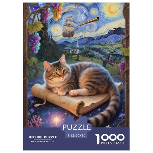 Puzzle Chartreux de 1000 piezas: el entretenimiento creativo ideal para tardes en familia