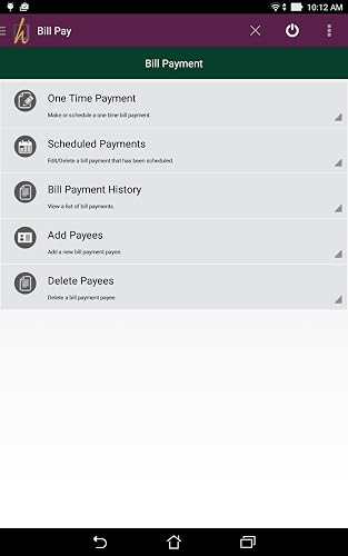 HBO Mobile Banking – vue 7