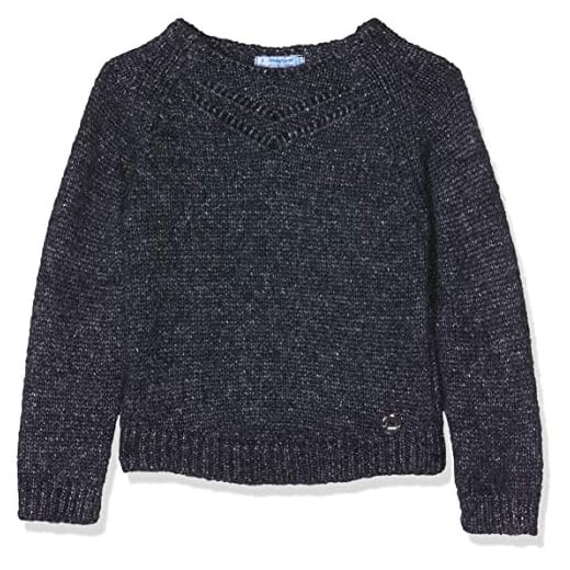 Mayoral 4322, Jersey para Niñas, Azul (Marino 32), 4 años (Tamaño del fabricante:4)