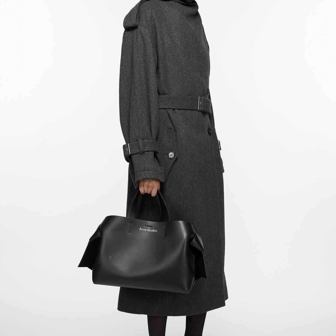 2025 bucket bag, Swedish niche bowknot, one-shoulder cross-body, large capacity tote bag, women's bag
