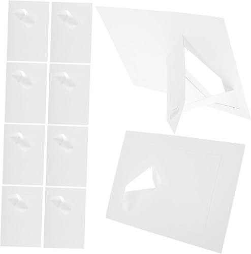 BESTOYARD 10 unids marco de fotos retro decoración retro titular de fotos DIY marco de fotos hogar marcos de fotos de papel marcos de papel