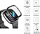 Shunwige Displayschutzfolie aus gehärtetem Glas für Fitbit Versa 4 / Versa 3, Fitbit Sense 2 / Sense Soft HD Transparent PMMA, Smartphone Härtungsfolie, HD, 9H Härte, kratzfest.