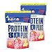 Produktbild WEIDER Protein 80 Plus Eiweißpulver, 2 Pack, Erdbeer, Low-Carb, Mehrkomponenten Casein Whey Mix für Proteinshakes, 2x500g