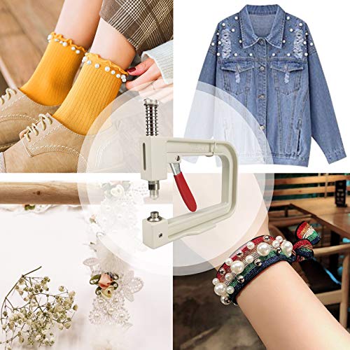 Benfu Pearl Inlay Machine, Hand-Beaded Rivet Fixing Machine, Diy Hand Tools, Pearl Rivet Buttons For Hatsshoesclothesskirts #TOP2